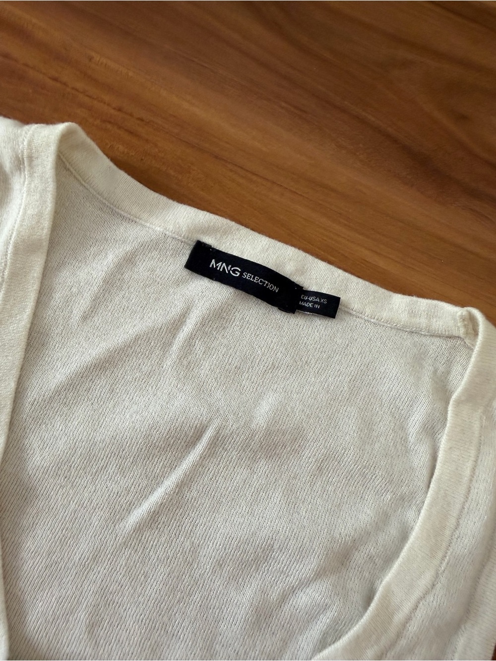 Mango Cream Ribbed Scoop Tank - Picture 3 of 3